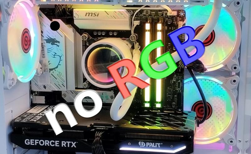 Как отключить подсветку RGB на игровом ПК